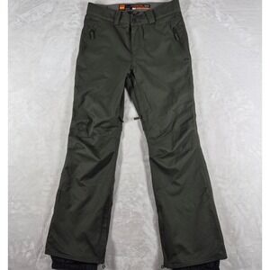 Thirtytwo Wooderson Pants Men's Medium Green Snowboard Water Repellent Ski 10k